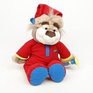 1997 Tyco Real Talkin' Bedtime Buddy Bear Plush Wise-Cracking Hillbilly *Tested